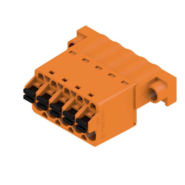 PCB plug-in connector, male plug, 5.08 mm, Number of poles: 5, 180°, PUSH IN with actuator, Clamping range, max. : 3.31 mm², Box image 4