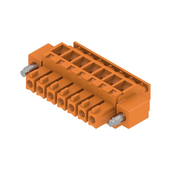 PCB plug-in connector, female plug, 3.81 mm, Number of poles: 7, 90°, Clamping yoke connection, Clamping range, max. : 1.5 mm², Box image 1