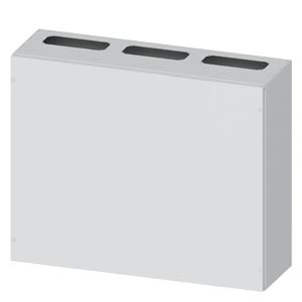 SK1 marshaling box, IP55 H=650, W=800, D=250 screwed front plate image 1