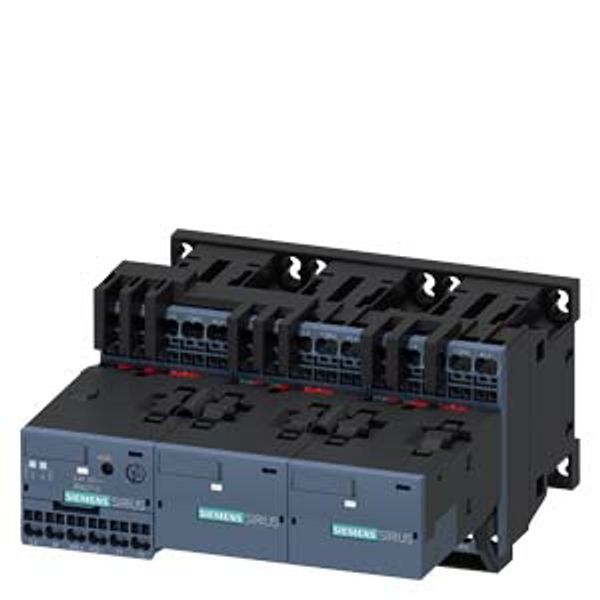 Contactor assembly for star-delta (wye-delta) start, AS-i AC-3, 11 kW/400 V, 24 V DC 3-pole, image 1
