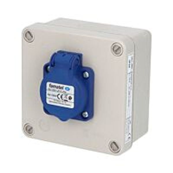 Cabinet 3061 1x230V socket image 1