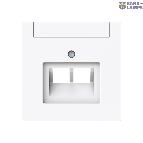 1803-02-44G-500 Aptver.2xRJ45 balta image 1