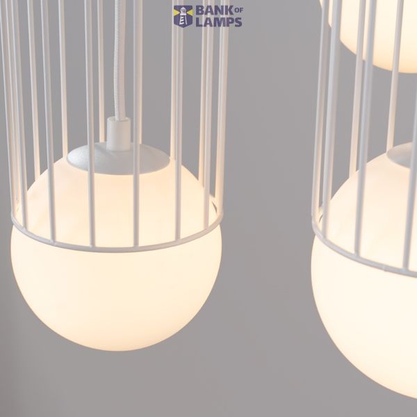 Pendant lamp BRINA 3P  white image 14