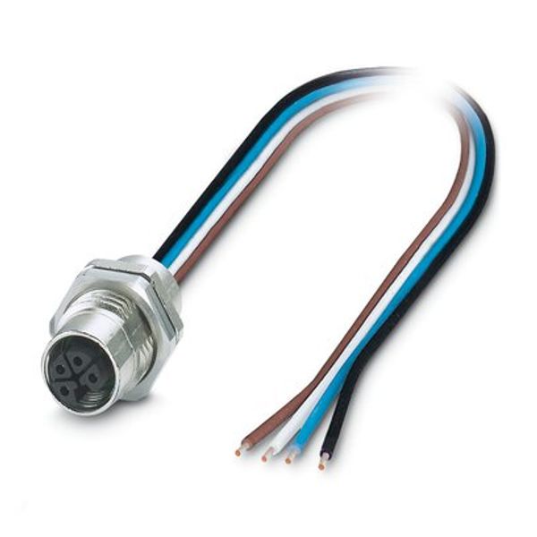 SACC-DSI-M12FSL4CONM16/0,2-1,5 - Device connector, rear mounting image 1