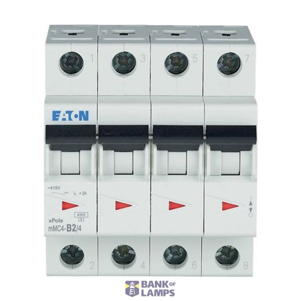 mMC4-B2/4 Eaton Moeller series xPole (Style 5) - mMC4/6/M MCB image 1