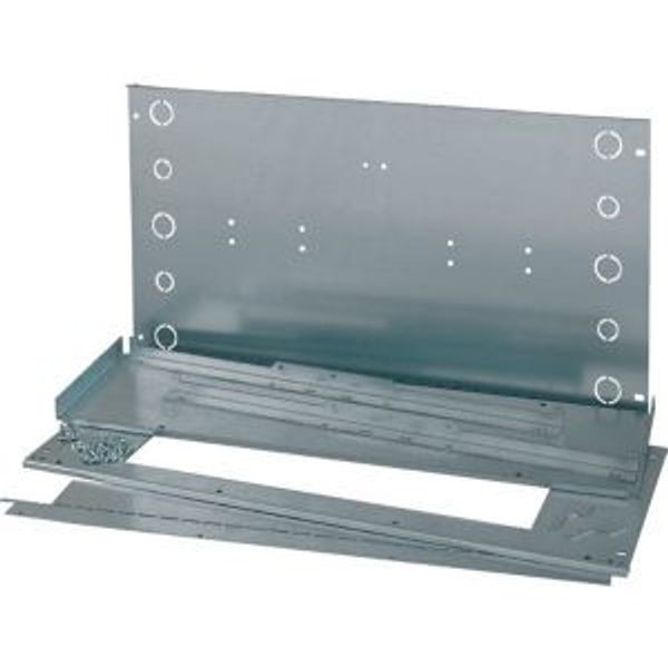 XMIX40W08-ARC ARCON mounting kit IZM40, withdrawable unit, W=800mm, grey image 2