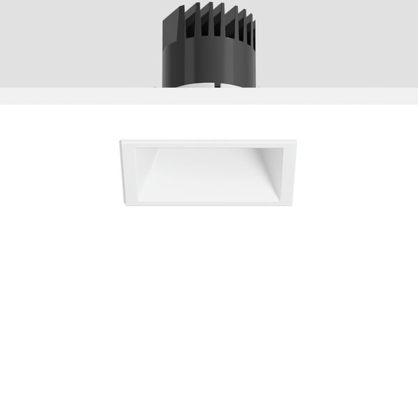 LEVIDO square, 7,5 / 12 W, 740 / 1150 lm, 840, white, Phase-cut Recess image 1