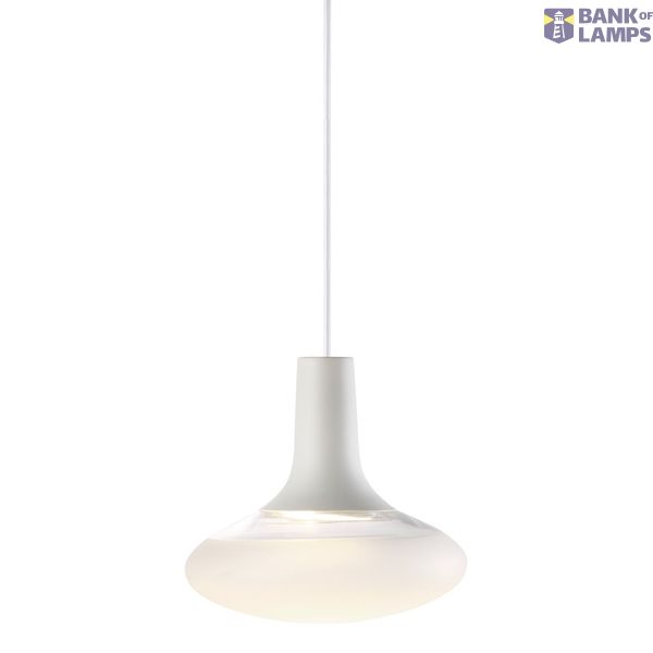 Dee 2.0 Oval | Pendant | White image 1