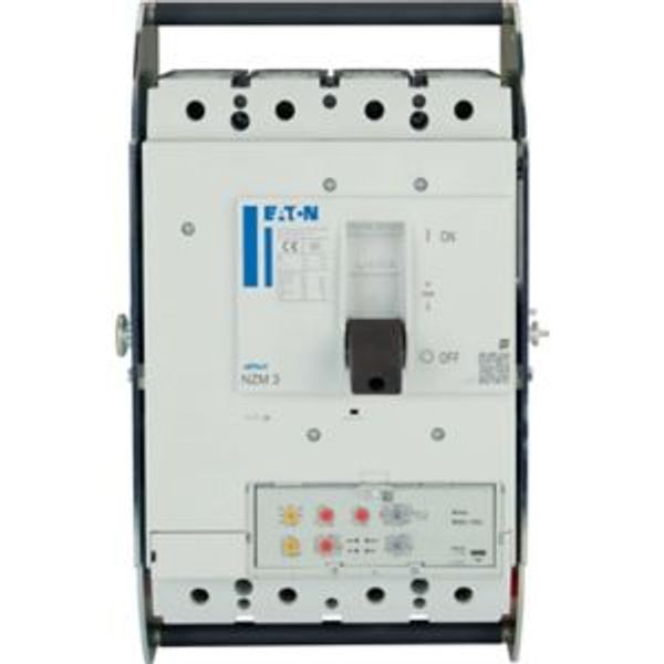 NZMH3-4-VX630-T-AVE NZM3 PXR20 circuit breaker, 630A, 4p, earth-fault protection, withdrawable unit image 6