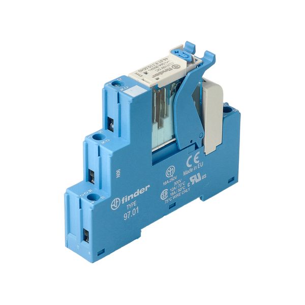 Rel. interface Mod.screw 1CO 16A/110VDC/Agni/LED/diode (4C.01.9.110.0050) image 3