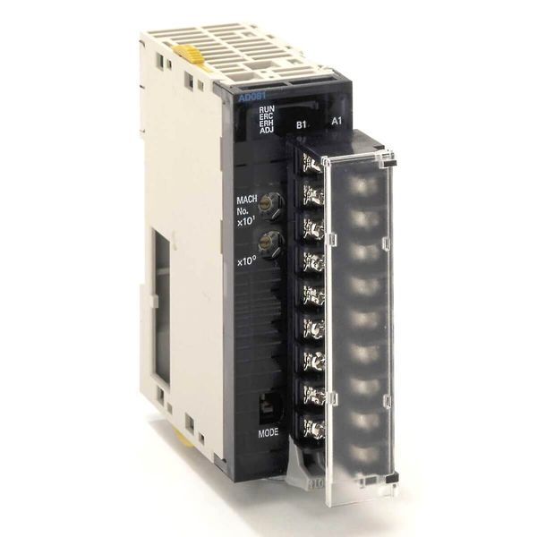 Analog input unit, 8 x inputs 1 to 5 V, 0 to 5 V, 0 to 10 V, -10 to 10 CJ1W9002G image 1