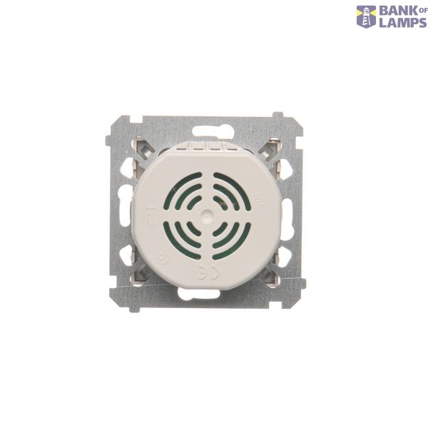 Double two way switch with LED indicator light without pictogram, 10AX, black matt image 1