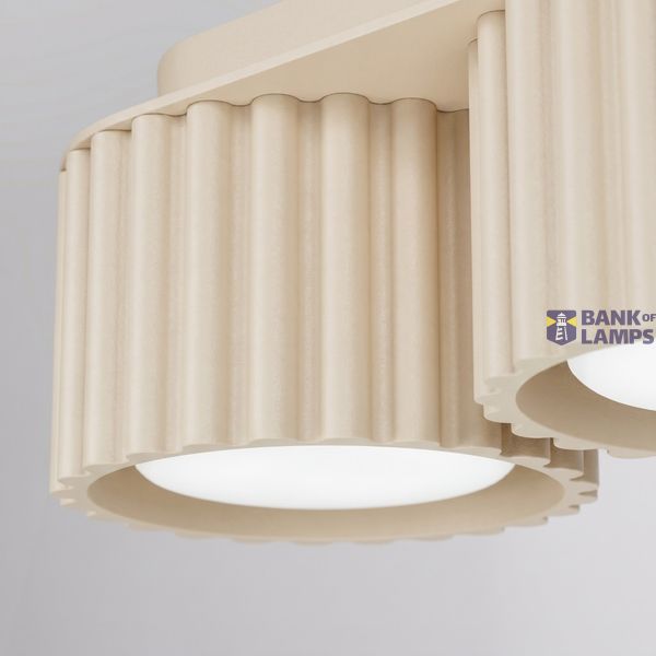 Ceiling lamp AURA 3 beige Gx53 image 6