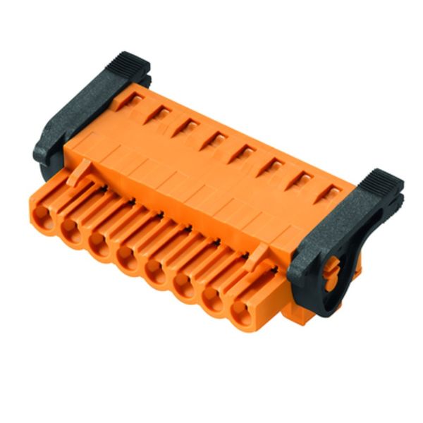 PCB plug-in connector, female plug, 5.08 mm, Number of poles: 8, 270°, PUSH IN with actuator, Clamping range, max. : 3.31 mm², Box image 1