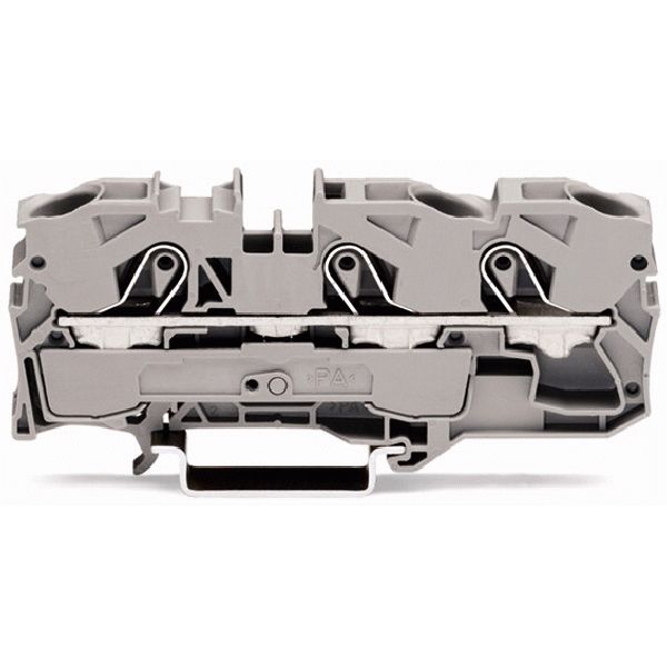 2010-1301 3-conductor through terminal block; 10 mm²; suitable for Ex e II applications image 3