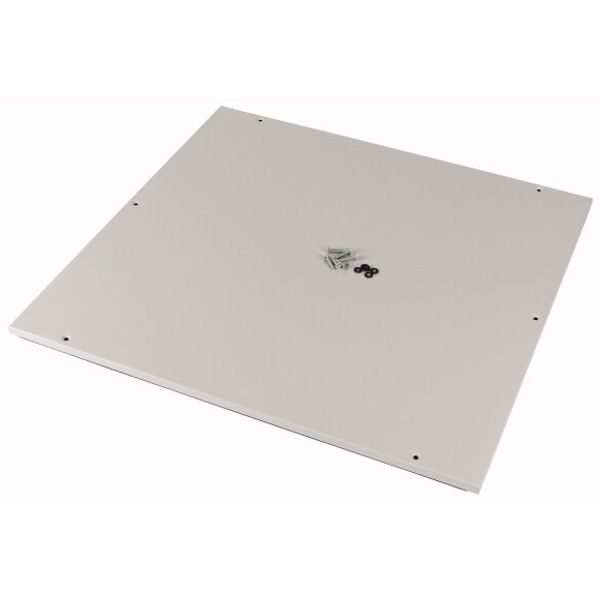 XTSZPTAC-W1000 Top plate for OpenFrame, closed, W=1000mm, grey image 1