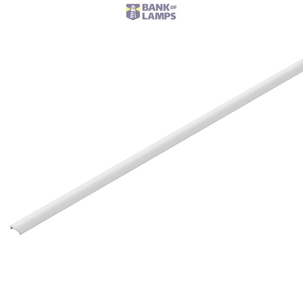 48V TRACK track cover, 26mm, for mounting track deep and mounting track, 2 m, white image 1