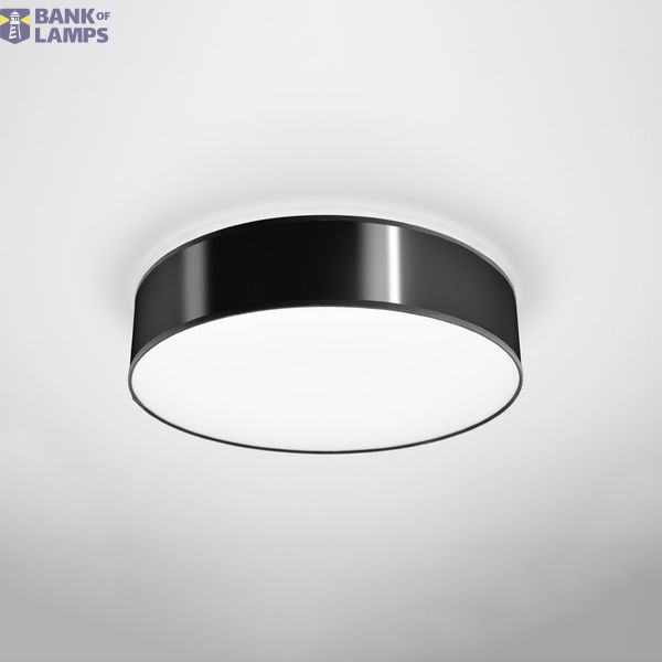 CEILING LAMP ARENA 45 BLACK E27 3X60W IP20 image 4