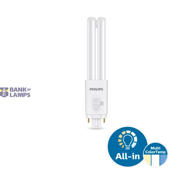 LED, PL-C, 148 mm, 9.5 W, 26W PL-C, 3000 K, 4000 K, 6500 K, 1150 lm, 1235 lm, 1150 lm, CRI 80, 30000 hour(s) image 6