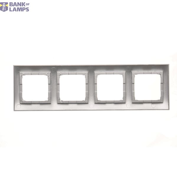 Two gang switch for IP44 version, 10AX, cream white/electro white image 1