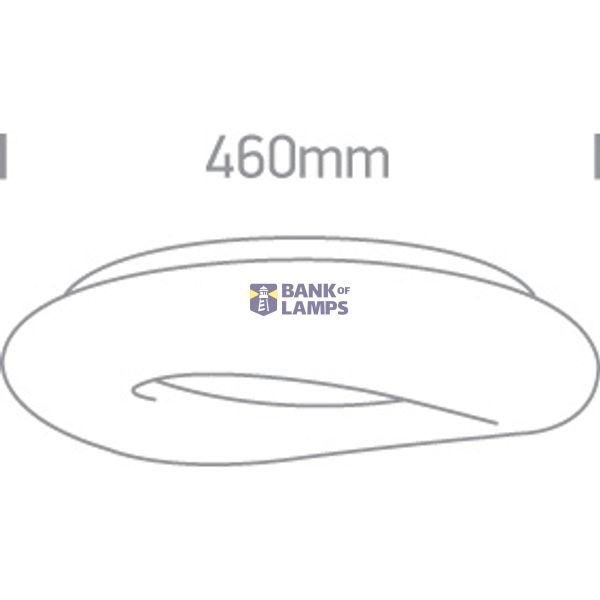 WHITE PLAFO LED 23W WW IP20 230V image 2