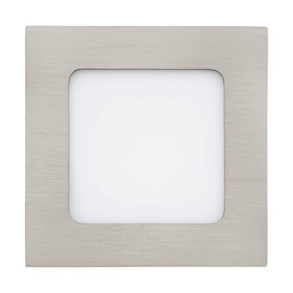 LED-CCT-recessed spot 120X120 NICKEL'FUEVA' image 1