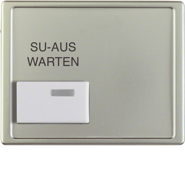 Care system center. white key, Arsys birch, stainless steel image 1