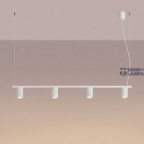 Chandelier KARBON 4 white image 11