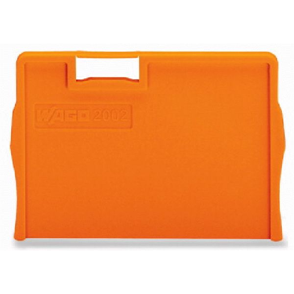 Seperator plate 2 mm thick oversized orange image 2