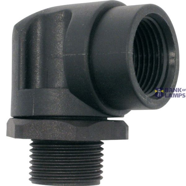 EXLINK 4 POLE ELBOW PLASTIC, M20 image 1