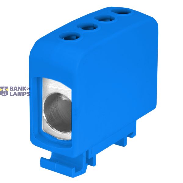 AL/CU universal rail-mounted terminal block ZGG1x95/2x35n blue image 1
