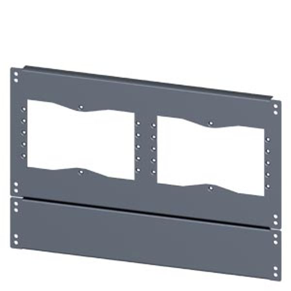SIVACON, floor, with cut-outs for flanges, IPXX, D: 500 mm, W: 600 mm image 2