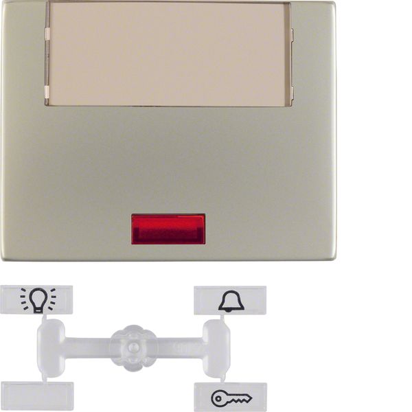 Rocker , l.lab. field, lens, K.5, stainless steel matt, lacq. image 1