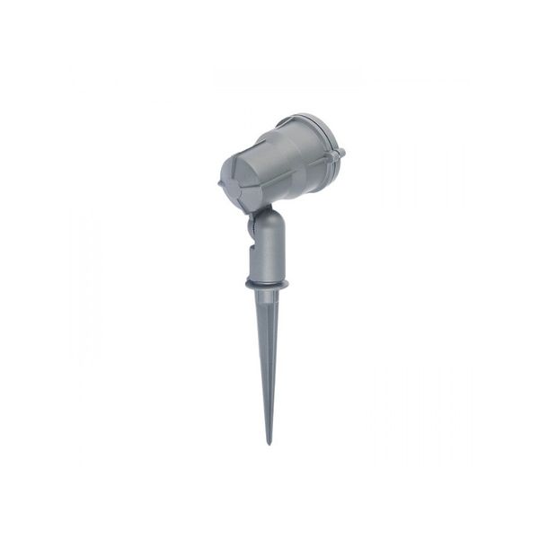 GARY LED on spike grey 230V LED 10W 45° IP65 3000K image 1
