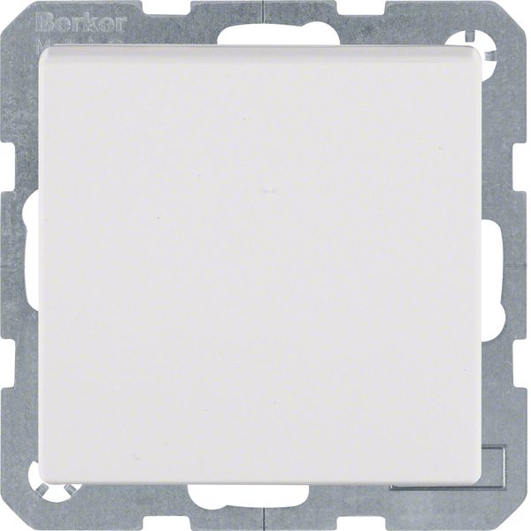 SCHUKO soc. out. hinged cover, enhncd contact prot., Q.1/Q.3, p. white image 1