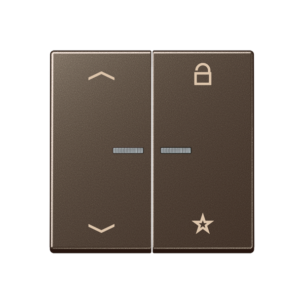 LB Management push-button 2-gang A1702BFANM image 4