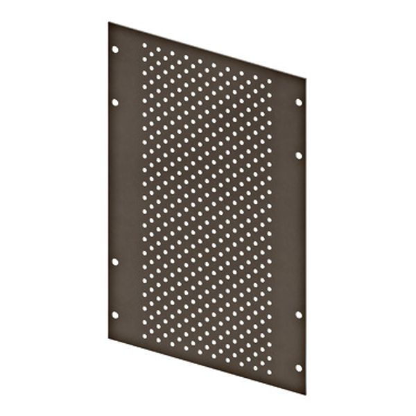 Perforated Mounting Plate width 220mm, 6 Modul Heights image 1