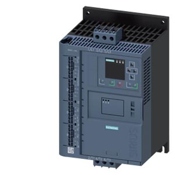 SIRIUS soft starter 200-600 V 25 A, 110-250 V AC spring-type terminals image 1