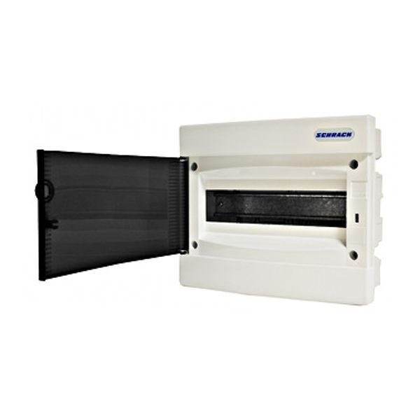 Flush-mounted enclosure 1-row, 12MW, for partition wall image 1