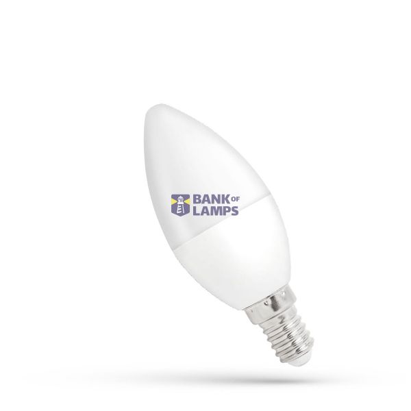 LED C37  E-14 230V 6W WW DIMMABLE SPECTRUM image 5