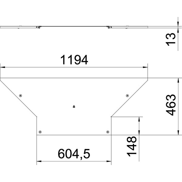 LAAD 600 R3 FT Cover for add-on tee with turn buckle B600 image 2
