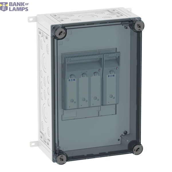 NH individual enclosure 1x XNH00, 3-pole+1-pole, incl. finger-protecti image 3