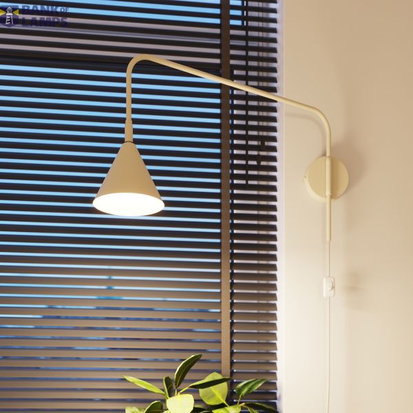 Wall lamp NOX beige image 5