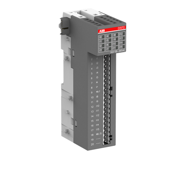 Digital input module. 16 DI 100..240VAC (DI572) image 1