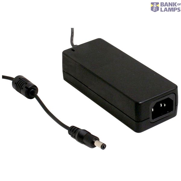 GSM60A12-P1J Switching power supply, external 60W, 12V, 5A medical,, MEAN WELL image 1