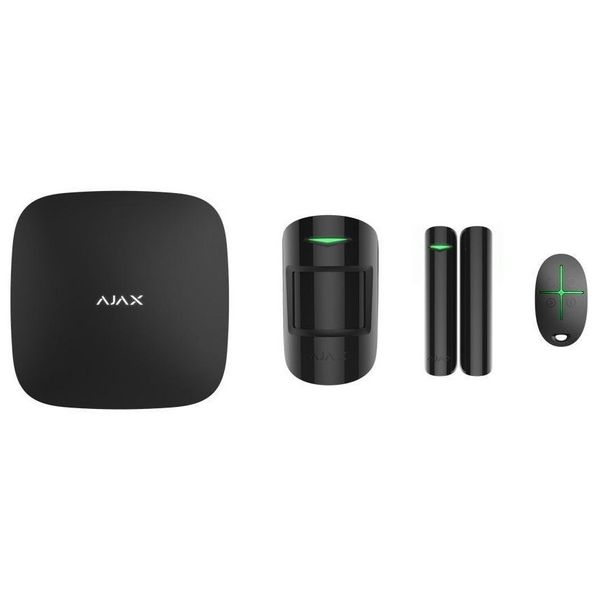Security system kit Ajax , Starter Kit, Black image 1