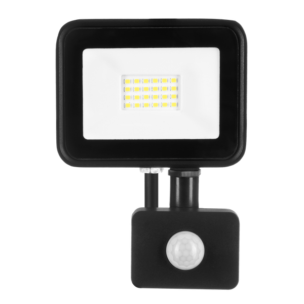 LED FLOODLIGHT 20W PIR 230V IP44 WARM WHITE TYPE:NAS-20WWPIR image 1