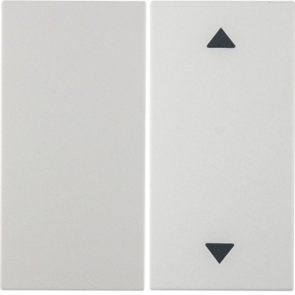 Cradle, divided for EnOcean, wireless module with single-sided arrow print, Berker S.1/B.x, KNX, white, matt image 1