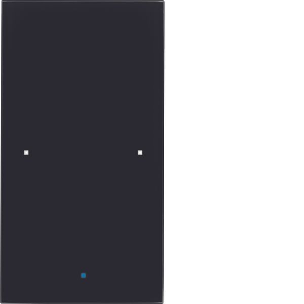 KNX glass sensor 1gang comf, intg bus coupling unit, KNX-TS sensor, gl image 1
