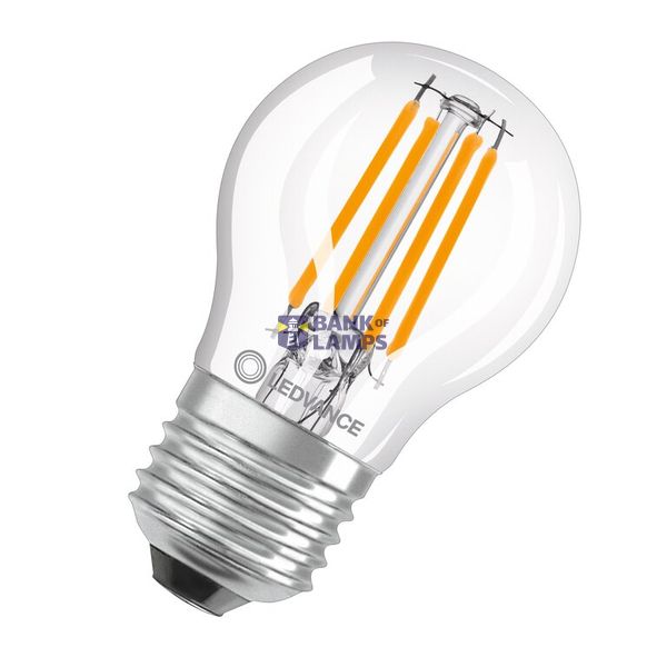 LED CLP40DIM 3.4W 865 FILCL E27 P LEDV image 1